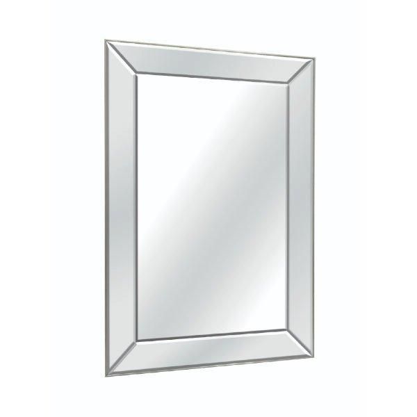 Pagazzi Chisholm 91X61Cm Silver Mirror - Size: 91X61 cm