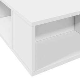 Berkfield Home Bed Frame without Mattress White 140x200 cm - thumbnail 7