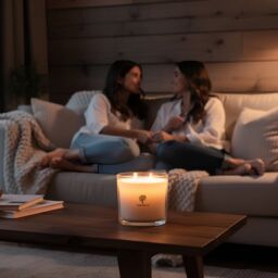 Nicola Spring 160g Soy Wax Scented Candle - Vanilla Sands - Aromatherapy Jar Candle in Clear - thumbnail 9