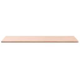 Berkfield Home Table Top 90x90x1.5 cm Square Solid Wood Beech in Brown - thumbnail 4