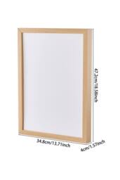 Living and Home Magnetic Picture Photo Frame in Natural - thumbnail 6