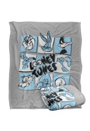 Warner Brothers Looney Tunes Officially Licensed Silky Touch Super Soft Throw Blanket 152 x 127 cm in White - thumbnail 2