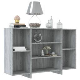 Berkfield Home Sideboard Grey Sonoma 120x30x75 cm Engineered Wood - Size: 120 x 30 x 75 cm - thumbnail 3