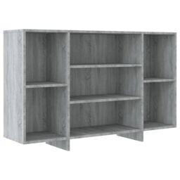 Berkfield Home Sideboard Grey Sonoma 120x30x75 cm Engineered Wood - Size: 120 x 30 x 75 cm - thumbnail 2