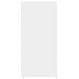 Berkfield Home Sideboard White 40x33x70 cm Engineered Wood - Size: 40 x 33 x 70 cm - thumbnail 5
