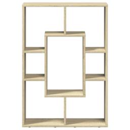 Berkfield Home Durable Bookcase Sonoma Oak 63x20x90 cm Engineered Wood in Light Oak - Size: 63 x 20 x 90 cm - thumbnail 5