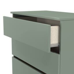 Ready Assembled 2 U Crosby 5 Drawer Chest in Reed Green in Pale Green - thumbnail 5