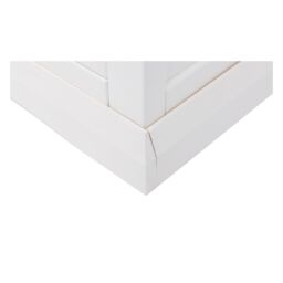Cabinet Bits Cosenza Off-White 1 Drawer TV Cabinet Chrome Cup Handle - thumbnail 6