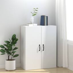 Berkfield Home Hanging Cabinet White 69, 5x34x90 cm Engineered Wood - Size: 5 x 34 x 90 cm - thumbnail 1