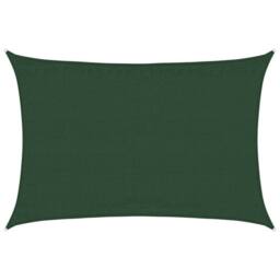 Berkfield Home Sunshade Sail 160 g/m ² Dark Green 3.5x4.5 m HDPE - thumbnail 3