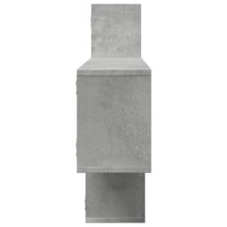 Berkfield Home Wall Shelf Concrete Grey 167.5x18x68 cm Engineered Wood - thumbnail 5
