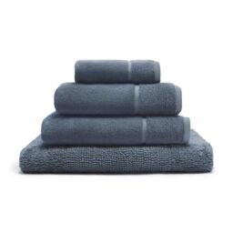 Panda London Panda Bamboo Towel in Mid Navy - thumbnail 5