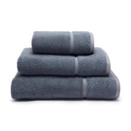 Panda London Panda Bamboo Towel in Mid Navy