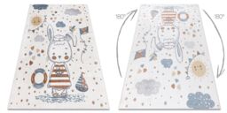 RugsX Bono Rug in Yellow - Size: 120 cm x 170 cm - thumbnail 3