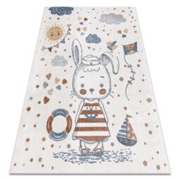 RugsX Bono Rug in Yellow - Size: 120 cm x 170 cm - thumbnail 1