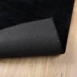 Berkfield Home Rug OVIEDO Short Pile Black 120x120 cm - Size: Medium - thumbnail 5