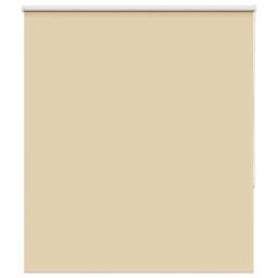 Berkfield Home Roller Blind Blackout Beige 125x130 cm Fabric Width 121.6 cm Polyester - thumbnail 1