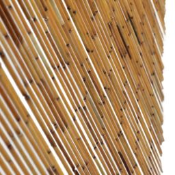 Berkfield Home Insect Door Curtain Bamboo 56x185 cm in Brown - thumbnail 4