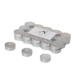 Aroma Naturals Soft Cotton Scented Tealight Candles - 4hr Burn - 30 Pack in White - thumbnail 4