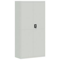 Berkfield Home File Cabinet Light Grey 90x40x220 cm Steel - Size: 90 x 40 x 220 cm - thumbnail 7