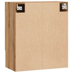 Berkfield Home Wall Cabinet Artisan Oak 60x31x70 cm Engineered Wood in Brown - Size: 60 x 31 x 70 cm - thumbnail 6