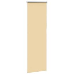 Berkfield Home Roller Blind Blackout Beige 60x130 cm Fabric Width 55.7 cm Polyester - thumbnail 3