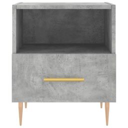 Berkfield Home Bedside Cabinets 2 pcs Concrete Grey 40x35x47.5 cm Engineered Wood - thumbnail 6