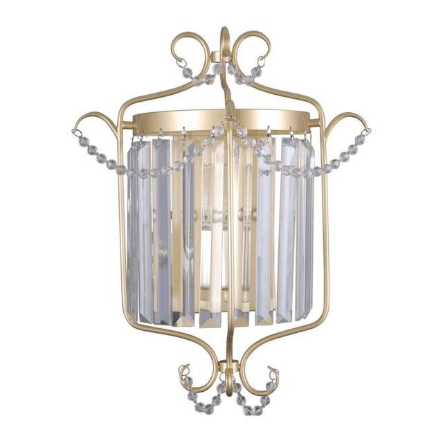Netlighting Classic Wall Lamp Golden Champagne 1 Light E14 in Gold - image 1