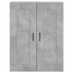 Berkfield Home Highboard Concrete Grey 69.5x34x180 cm Engineered Wood - thumbnail 6