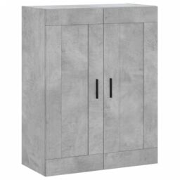 Berkfield Home Highboard Concrete Grey 69.5x34x180 cm Engineered Wood - thumbnail 5