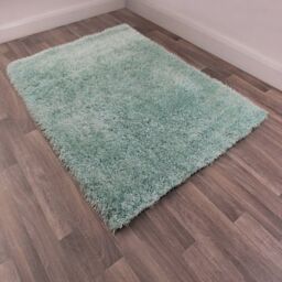 The Rug Shop UK Blue Handmade Plain Easy to clean Plain Area Rug - Size: 180 cm x 270 cm - thumbnail 2