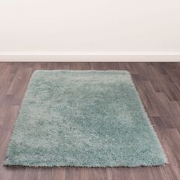 The Rug Shop UK Blue Handmade Plain Easy to clean Plain Area Rug - Size: 180 cm x 270 cm - thumbnail 1