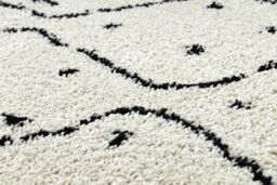 RugsX Berber Rug in Yellow - Size: 140 cm x 190 cm - thumbnail 4