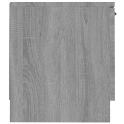 Berkfield Home TV Cabinet Grey Sonoma 140x35x40 cm Engineered Wood - Size: 140 x 35 x 40 cm - thumbnail 6