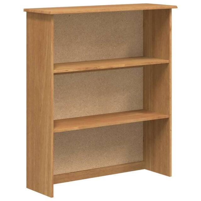 "Berkfield Home Hutch ""ASKIM"" 91x30x104 cm Solid Wood Pine in Brown - Size: 91 x 30 x 104 cm" - image 1