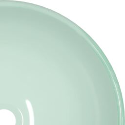 Berkfield Home Basin Tempered Glass 42x14 cm White - thumbnail 4