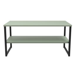Ready Assembled 2 U Tamworth XXL Coffee Table 1000x500 (Ready Assembled) in Pale Green - thumbnail 1