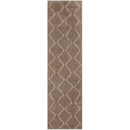 THE RUGS Moroccan Soft Shaggy Rugs & Runners Beige & Ivory Living Room - Size: 180 cm x 270 cm - thumbnail 8