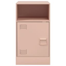 Berkfield Home Bedside Cabinets 2pcs Pink 34.5x39x62 cm Steel - thumbnail 5