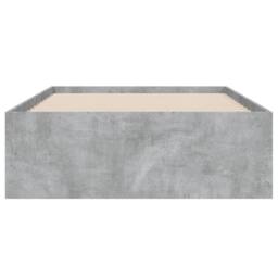 Berkfield Home Bed Frame with Drawers without Mattress Concrete Grey 90x200 cm - thumbnail 6