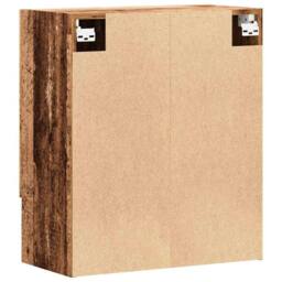 Berkfield Home Wall Cabinet Old Wood 60x31x70 cm Engineered Wood in Brown - Size: 60 x 31 x 70 cm - thumbnail 6