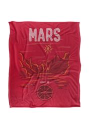 Warner Brothers Dco Martian Manhunter Officially Licensed Silky Touch Super Soft Throw Blanket 152 x 127 cm in White - thumbnail 1