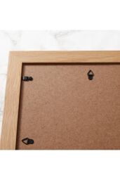 "MijMoj Design Solid Oak 5 Aperture Photo Frame - Multi 6"" x 4"" Collage Frame in Light Oak" - thumbnail 3