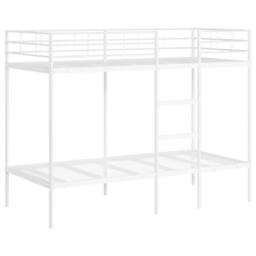 Berkfield Home Bunk Bed without Mattress White 100x190 cm Steel
