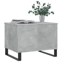 Berkfield Home Coffee Table Concrete Grey 60x44.5x45 cm Engineered Wood - thumbnail 4