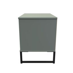 Ready Assembled 2 U Tamworth 2 Drawer Bedside Cabinet (Ready Assembled) in Pale Green - thumbnail 2