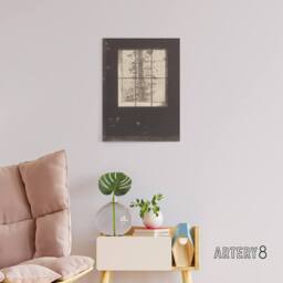 "Artery8 Le Jour Day Window View Redon Vintage Canvas Wall Art in Grey - Size: W18"" x H24""" - thumbnail 3