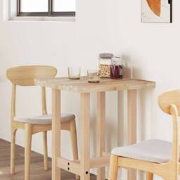 Berkfield Home Table Top Rectangular 80x60x4 cm Solid Wood Acacia in Light Tan - Size: 80 x 60 x 4 cm - thumbnail 4