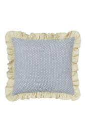 Helena Springfield 'Ness' Cotton Cushion in Lilac - Size: 45 cm x 45 cm - thumbnail 1