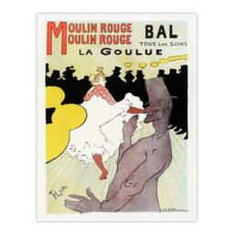 Artery8 Toulouse Lautrec Framed Wall Art Print Moulin Rouge La Goulue - Size: A4 - thumbnail 3